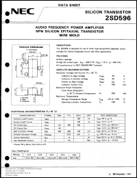 Click here to download 2SD596 Datasheet