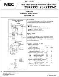 Click here to download 2SK2133-Z Datasheet