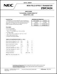 Click here to download 2SK3424-ZJ Datasheet