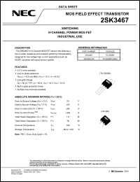 Click here to download 2SK3467-ZK Datasheet