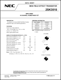 Click here to download 2SK3510-S Datasheet