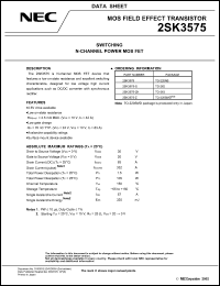 Click here to download 2SK3575-Z Datasheet