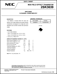 Click here to download 2SK3639-ZK Datasheet