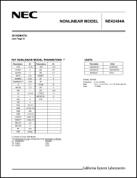 Click here to download NE42484A Datasheet