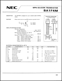 Click here to download BA1F4 Datasheet