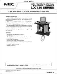 Click here to download LD7126 Datasheet