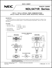 Click here to download NDL5471R Datasheet