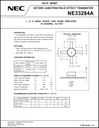 Click here to download NE33284 Datasheet