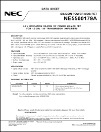 Click here to download NE5500179A Datasheet