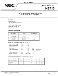 Click here to download NE713 Datasheet