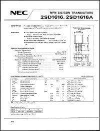 Click here to download 2SD1616A Datasheet