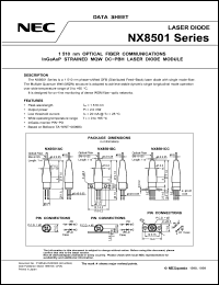 Click here to download NX8501BG-CA Datasheet