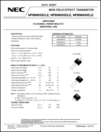 Click here to download NP80N055CLE Datasheet