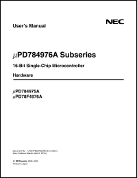 Click here to download PD784976 Datasheet