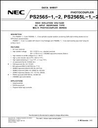 Click here to download PS2565 Datasheet