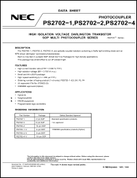 Click here to download PS2702-4-V Datasheet