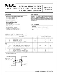 Click here to download PS2832 Datasheet