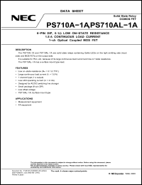 Click here to download PS710AL-1A-E4 Datasheet