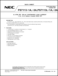 Click here to download PS7113 Datasheet