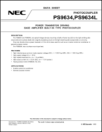 Click here to download PS9634L-E4 Datasheet