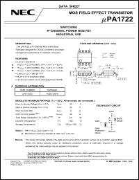 Click here to download UPA1722 Datasheet