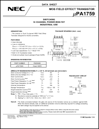 Click here to download UPA1759 Datasheet