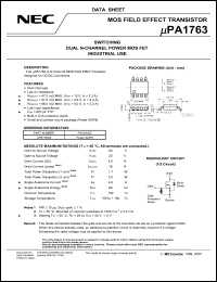 Click here to download UPA1763G Datasheet