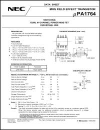 Click here to download UPA1764 Datasheet