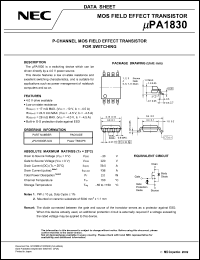 Click here to download UPA1830GR-9JG Datasheet