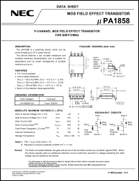 Click here to download UPA1858GR-9JG Datasheet
