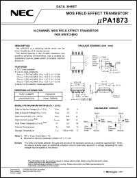 Click here to download UPA1873 Datasheet