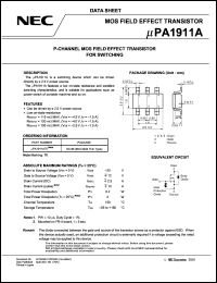 Click here to download UPA1911A Datasheet