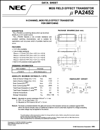 Click here to download UPA2452 Datasheet