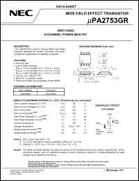 Click here to download UPA2753GR Datasheet