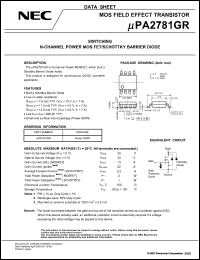 Click here to download UPA2781GR Datasheet