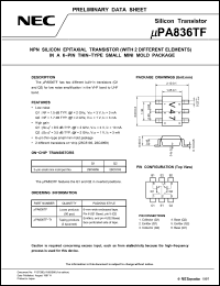 Click here to download UPA836 Datasheet