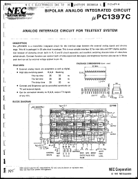 Click here to download UPC1397C Datasheet