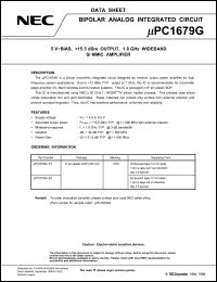 Click here to download UPC1679 Datasheet