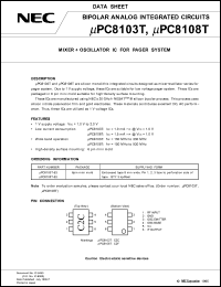 Click here to download UPC8103 Datasheet