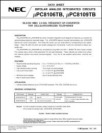 Click here to download UPC8106 Datasheet