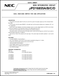 Click here to download UPD16855A Datasheet