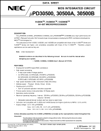 Click here to download UPD30500B Datasheet