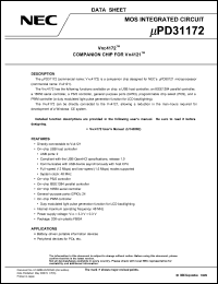 Click here to download UPD31172 Datasheet