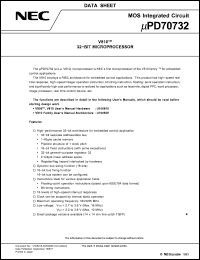 Click here to download UPD70732 Datasheet