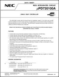 Click here to download UPD720100A Datasheet