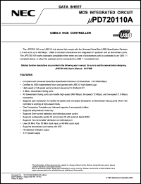 Click here to download UPD720110AGC-8EA Datasheet