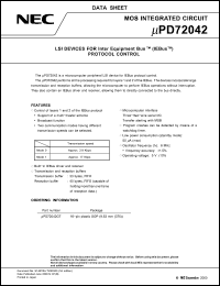 Click here to download UPD72042 Datasheet