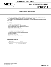 Click here to download UPD9611 Datasheet