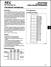 Click here to download MC421000C9A10 Datasheet