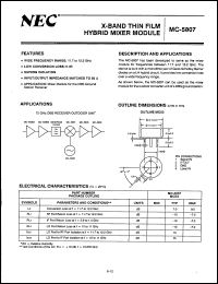 Click here to download MC5807 Datasheet